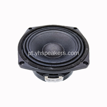 Profissional de 6 polegadas de música de 6 polegadas woofer